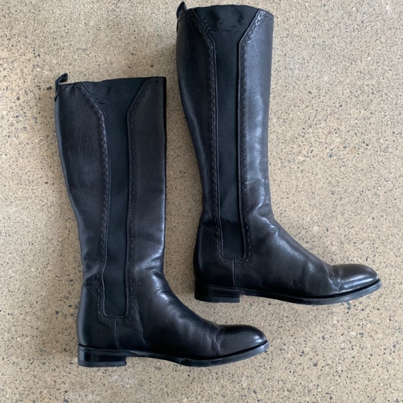 Yves Saint Laurent Black Boots - Picture 4 of 6